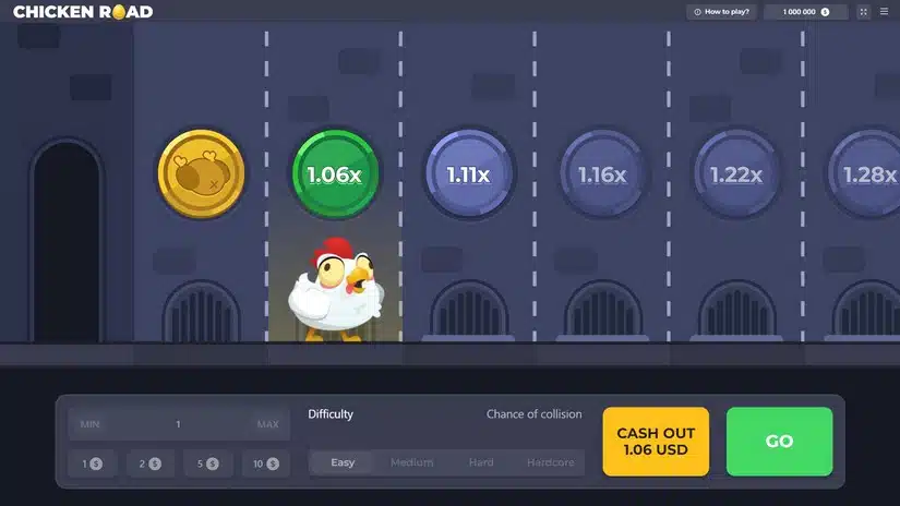 Chicken Roadのプレイ方法.