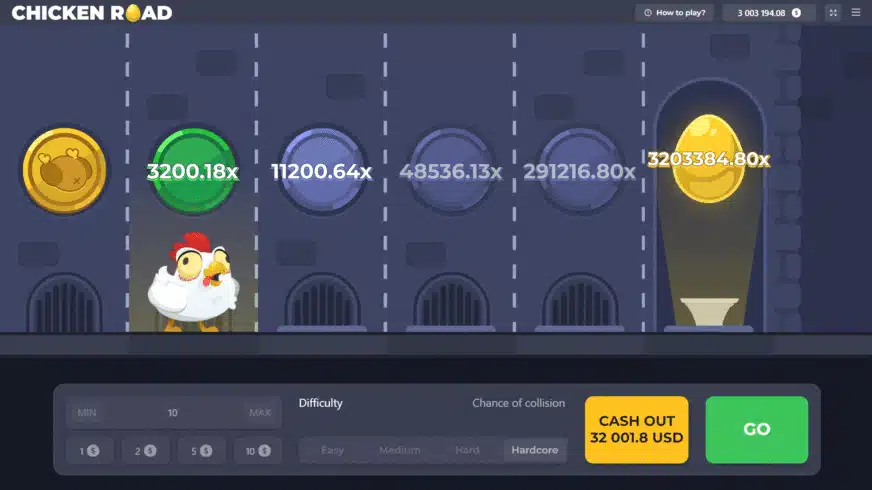 Chicken Roadのデモ版.